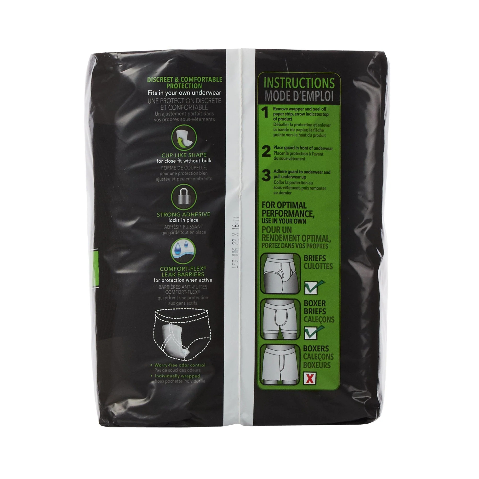 Depend Guards Incontinence Pads, Disposable, Maximum Absorbency, 12" Length, 52 ct - Image 7