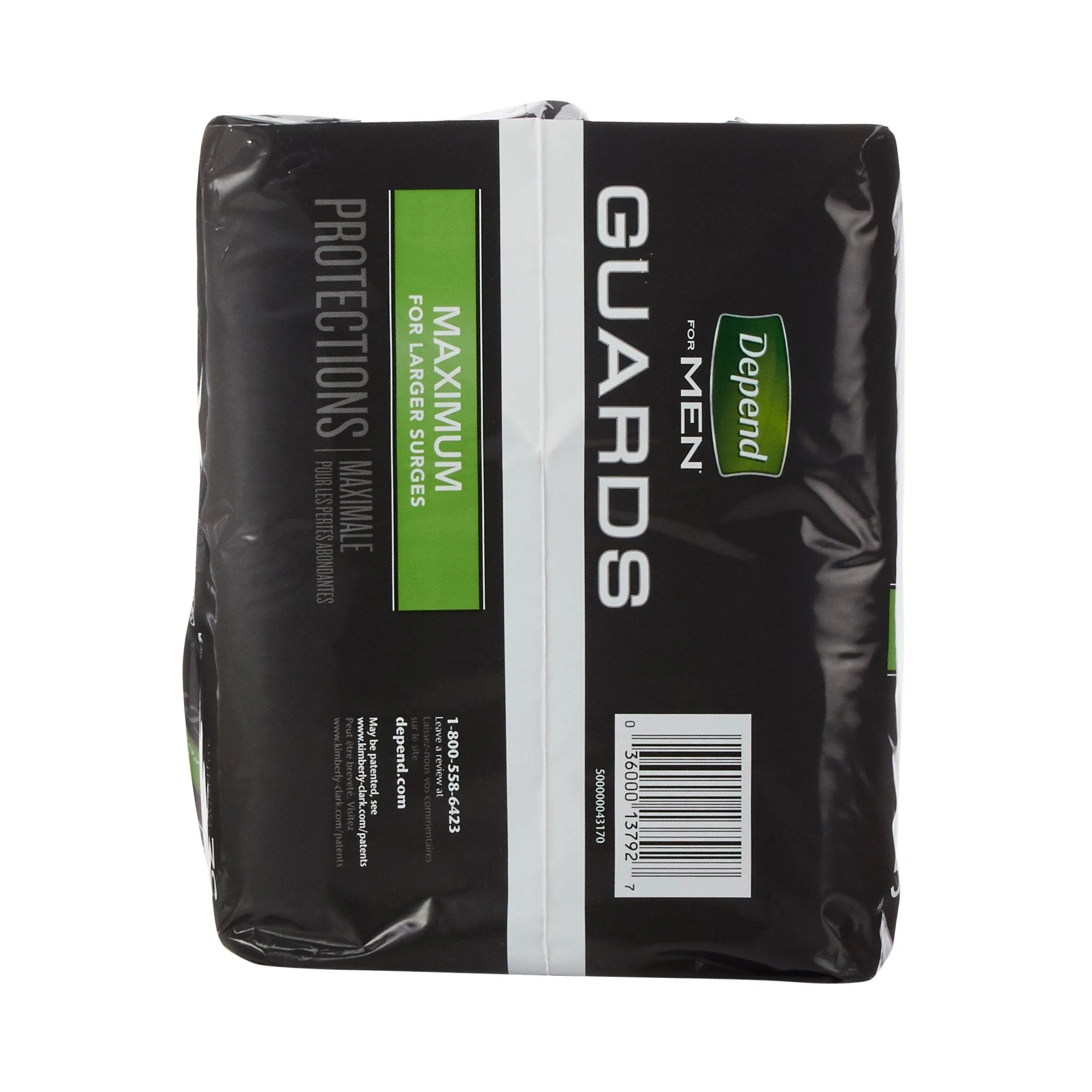 Depend Guards Incontinence Pads, Disposable, Maximum Absorbency, 12" Length, 52 ct - Image 8