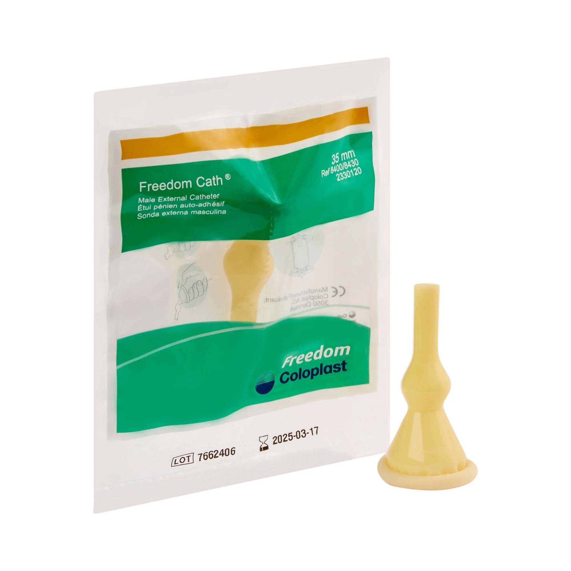 Freedom Cath Male External Catheter, Self-Adhesive, 100 ct - Image 3