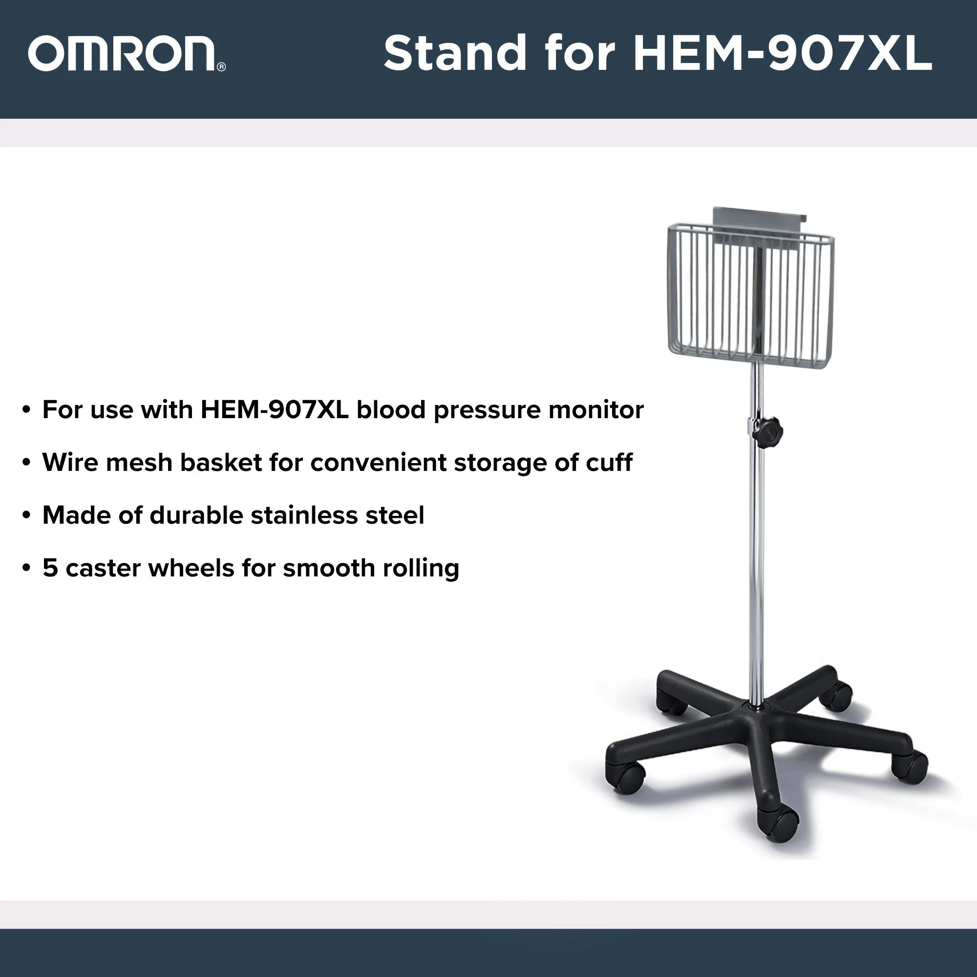 IntelliSense™ Blood Pressure Monitor Cart - Image 5