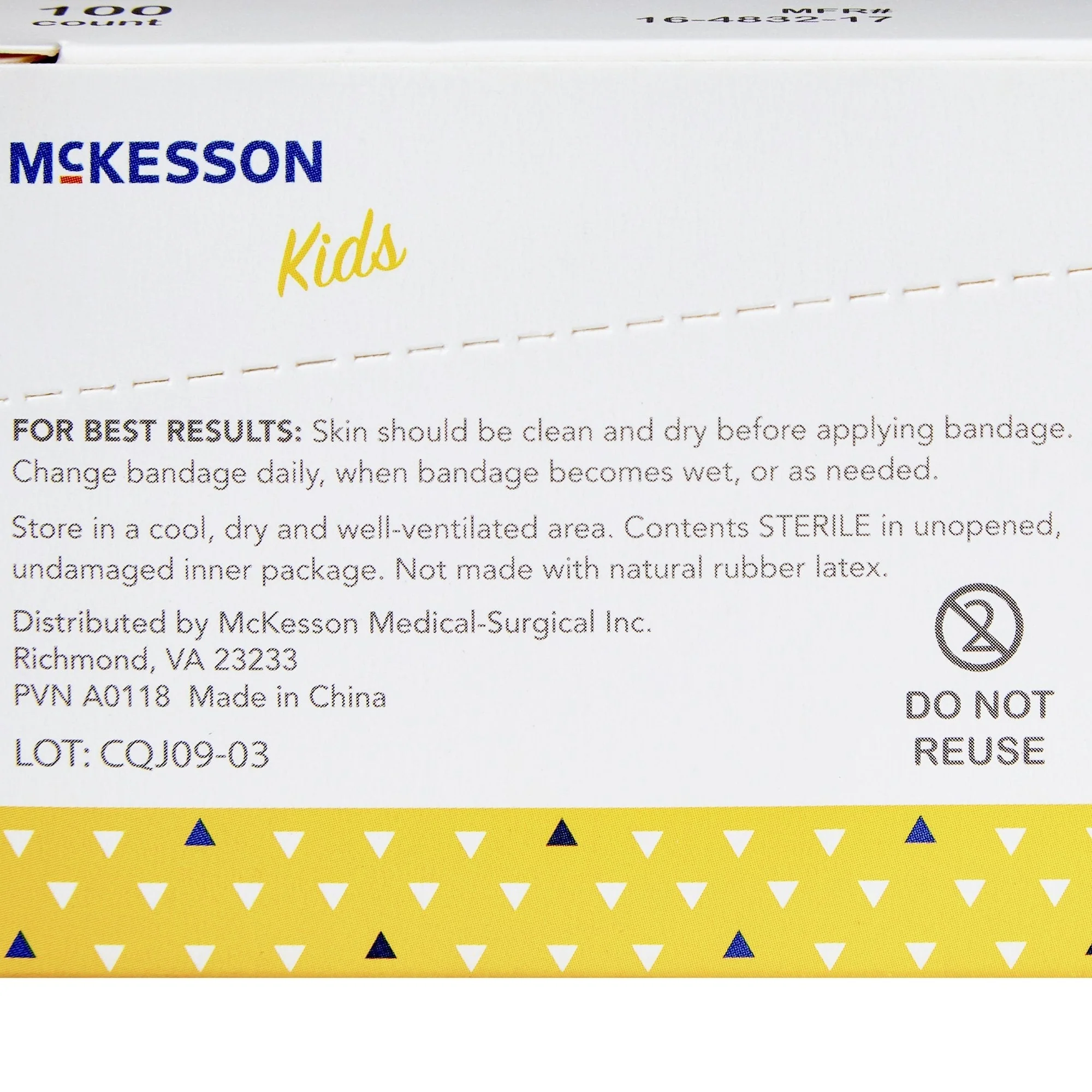 McKesson Kids™ Round Kid Design (Assorted Prints) Adhesive Spot Bandage, 1", 100 ct - Image 5