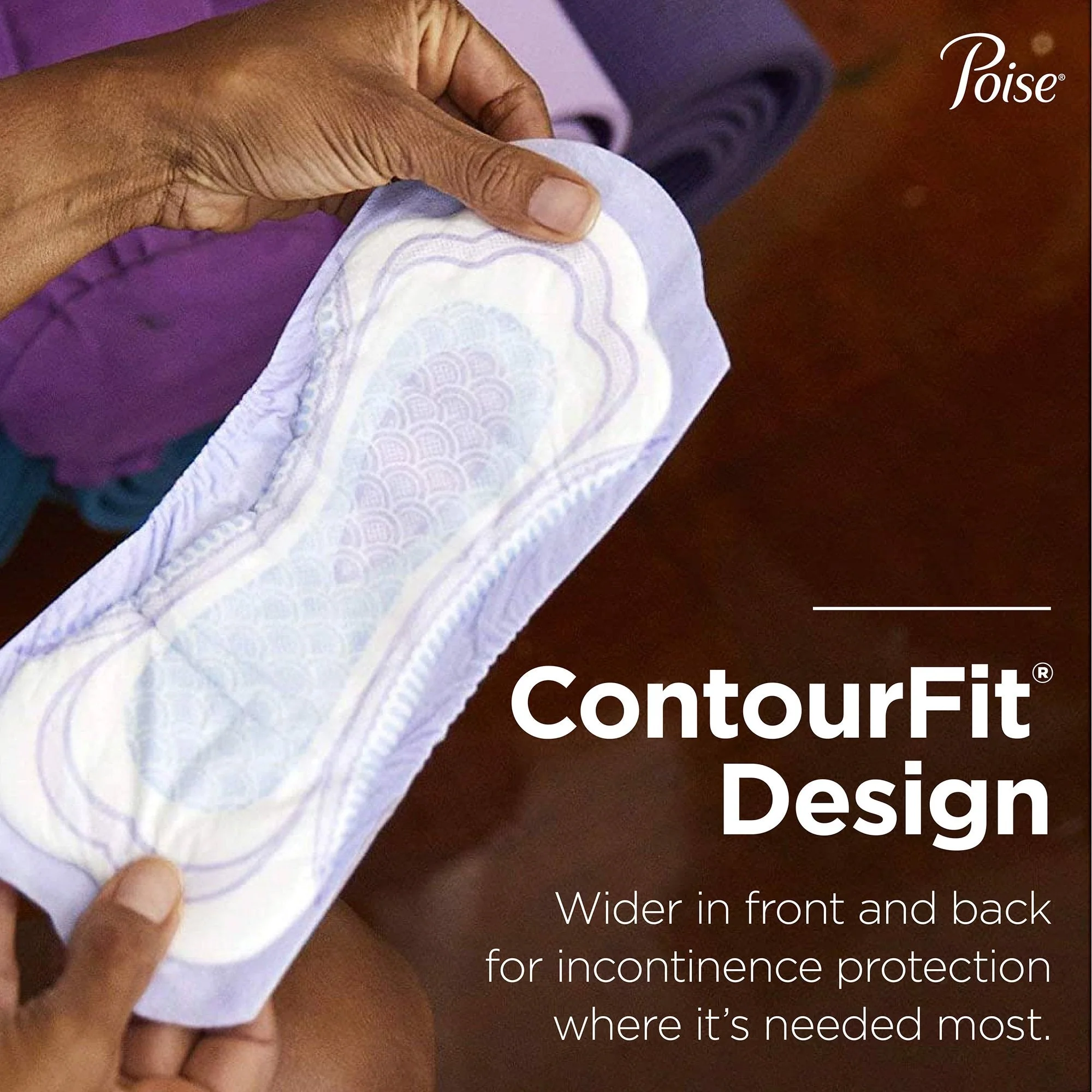 Poise Bladder Control Pads, Adult Women, Moderate Absorbency, Disposable, 12.20" Length, 108 ct - Image 9