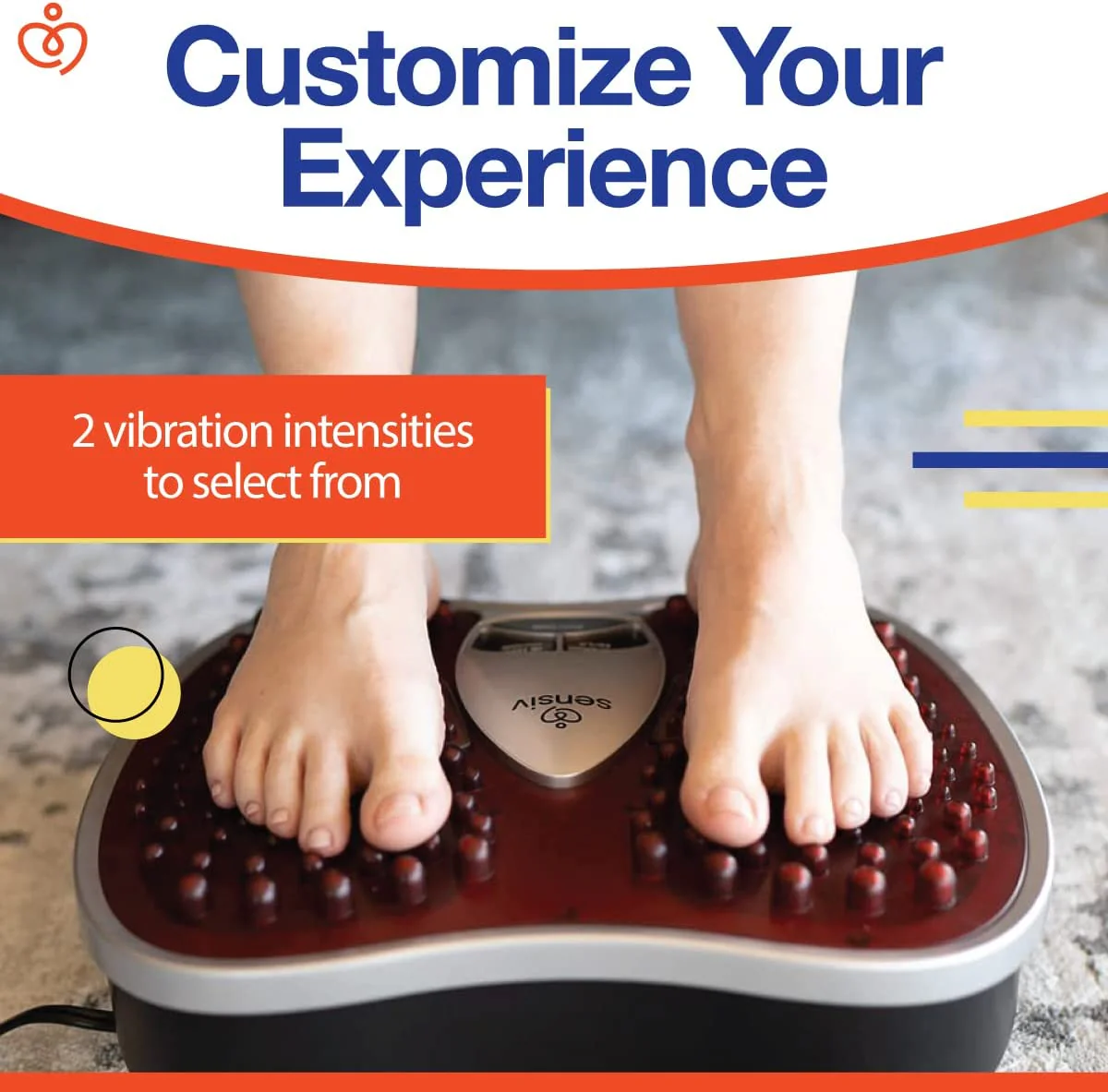 Sensiv Acupressure Infrared Blood Circulation Foot Massager - Image 3